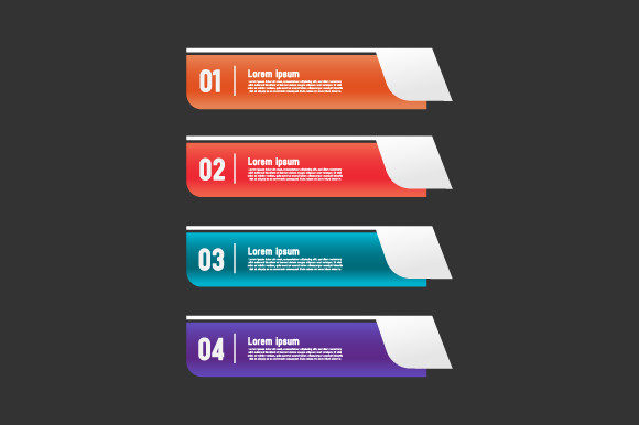 Colorful Element Design Infograph for Visual Impact