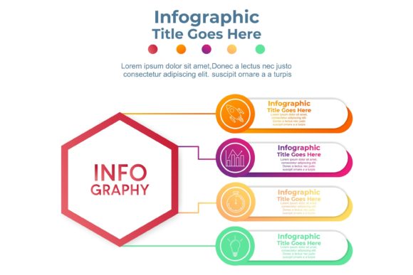 Evaluating Business Infographic Colorful Design: Vector Flexibility and Practical Application