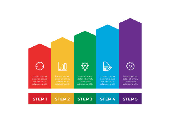 Evaluating Infographic Template V.3 for Professional Vector Design