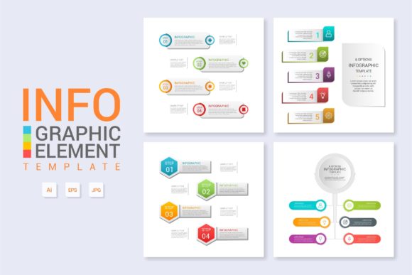 Infographic Template Vol.14: Visual Workflow Design