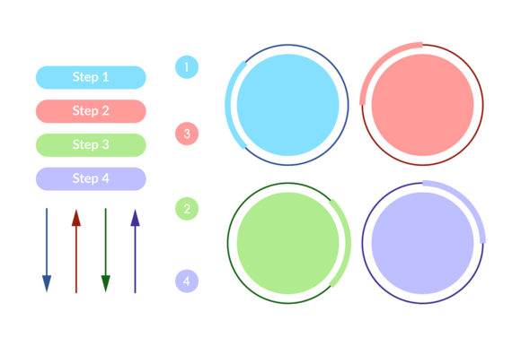 Light Color Minimalistic Infographic Design Guide