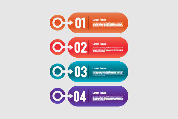 Mastering Visual Communication with Multicolored Banner Infographic Designs