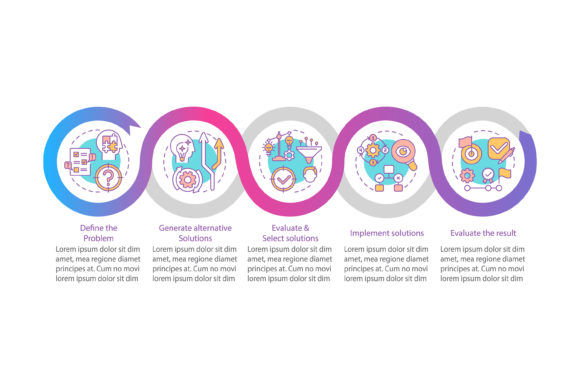 Problem Solving Process Infographic Design Guide