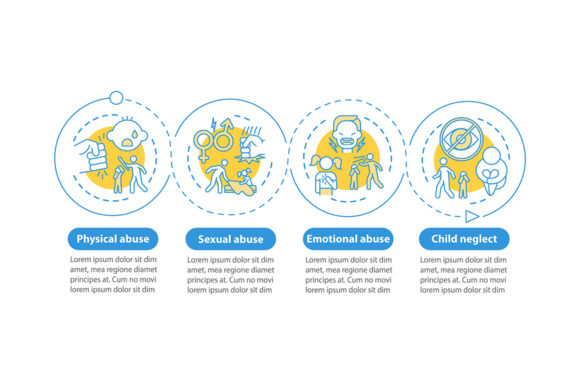Visualizing Sensitive Topics: The Role of the Domestic Child Abuse Vector Infographic in Modern Advocacy